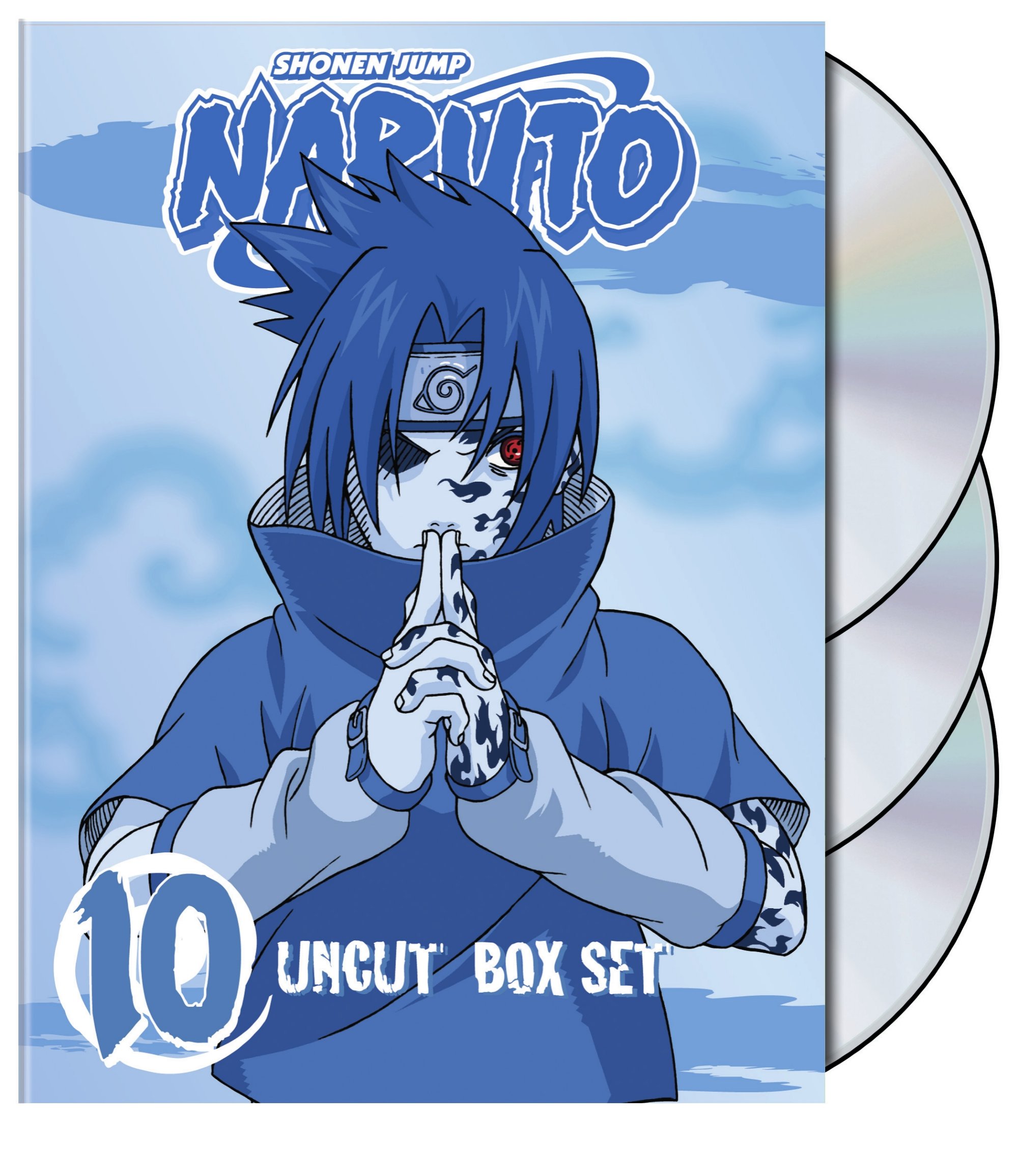 NARUTO UNCUT BOX SET 10 (3PC) / (DUB SUB)-NARUTO UNCUT BOX SET 10 (3PC) / (DUB SUB)