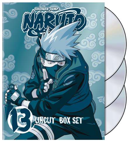 NARUTO UNCUT BOX SET 13 (KAKASHI FIGURE) (3PC)-NARUTO UNCUT BOX SET 13 (KAKASHI FIGURE) (3PC)