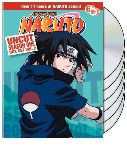 NARUTO UNCUT SEASON 1 V.2 BOX SET (6PC) / (BOX)-NARUTO UNCUT SEASON 1 V.2 BOX SET (6PC) / (BOX)