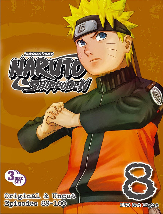 NARUTO SHIPPUDEN UNCUT SET 8 (3PC) / (BOX DUB SUB)-NARUTO SHIPPUDEN UNCUT SET 8 (3PC) / (BOX DUB SUB)