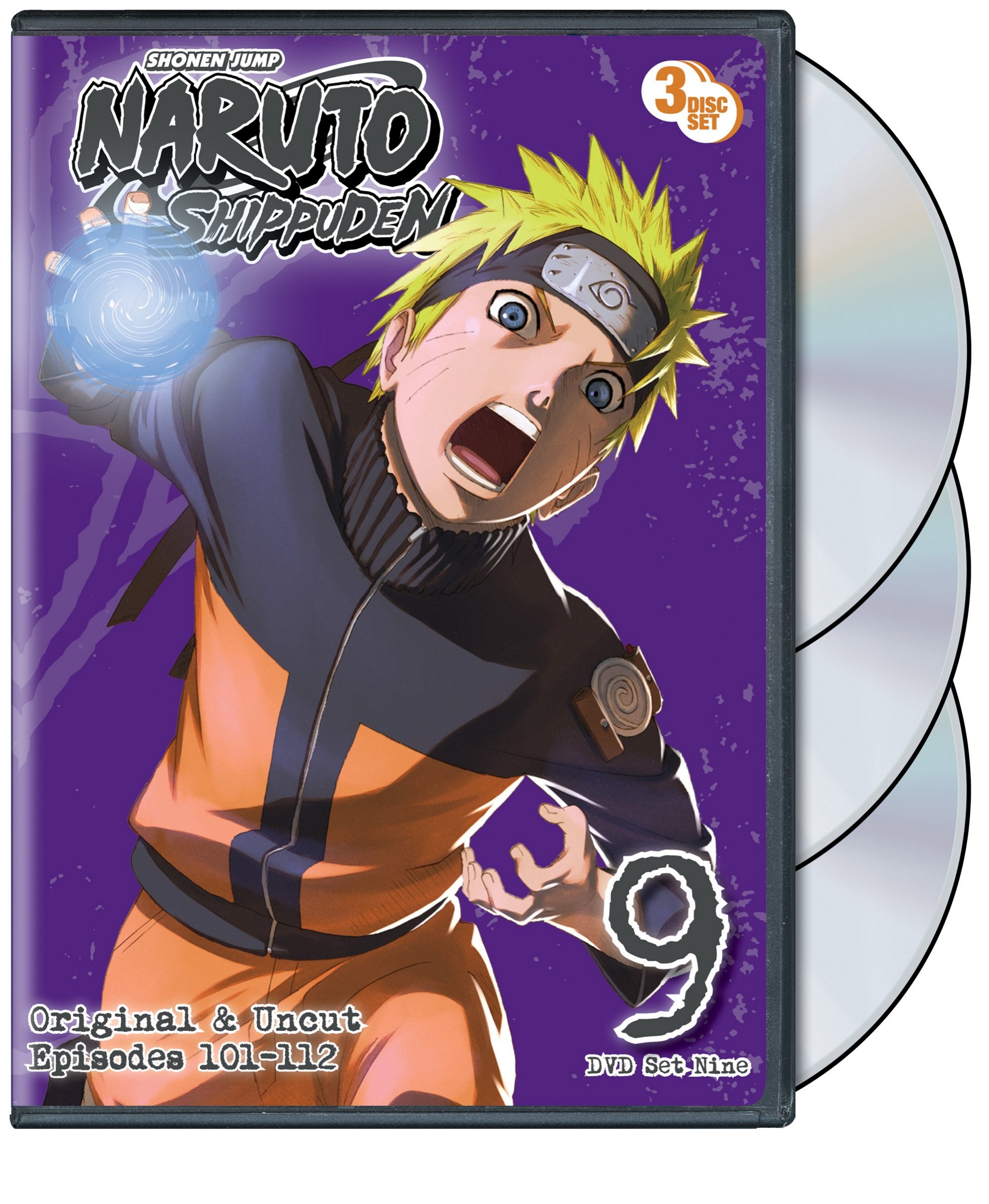 NARUTO SHIPPUDEN BOX SET 9 (3PC) / (DUB SUB UNCT)-NARUTO SHIPPUDEN BOX SET 9 (3PC) / (DUB SUB UNCT)