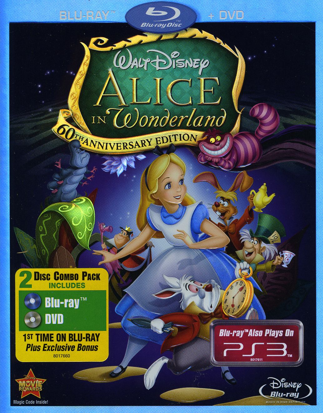 ALICE IN WONDERLAND (1951) (2PC) (W / DVD) / (ANIV-ALICE IN WONDERLAND (1951) (2PC) (W / DVD) / (ANIV