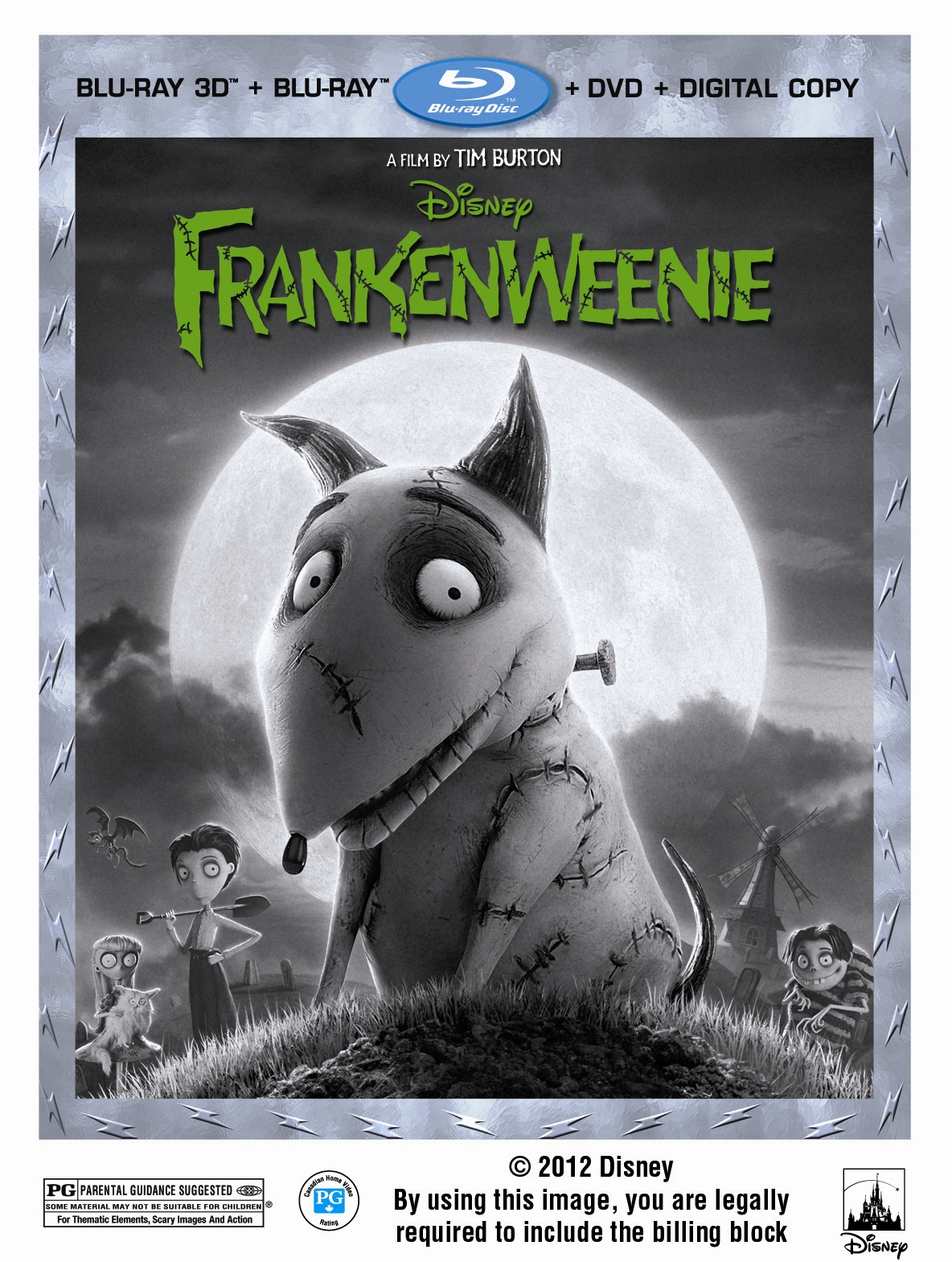 FRANKENWEENIE (W / DVD) (BOX) (3-D) (DIGC) (DO-FRANKENWEENIE