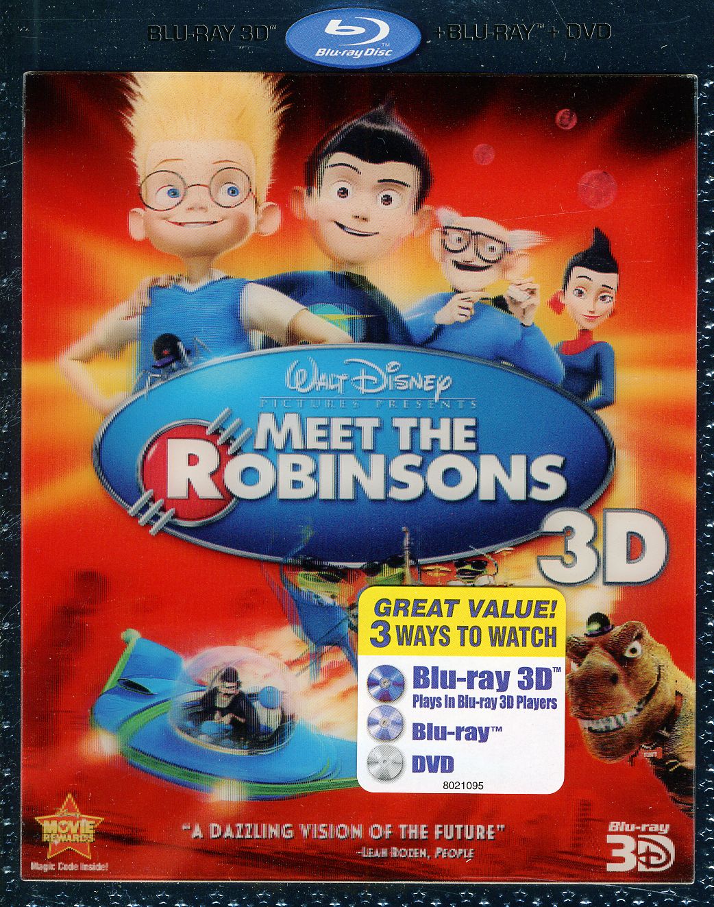 MEET THE ROBINSONS (3D) (W / DVD) (WBR) (WS) (-MEET THE ROBINSONS (3D)
