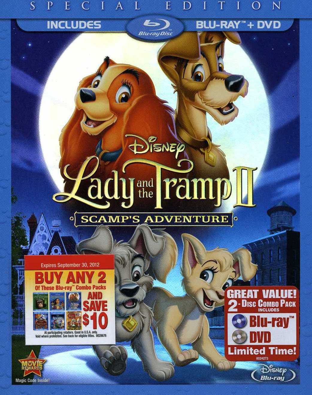 LADY & THE TRAMP II: SCAMP'S ADVENTURE (2PC)-LADY & THE TRAMP II: SCAMP'S ADVENTURE (2PC)