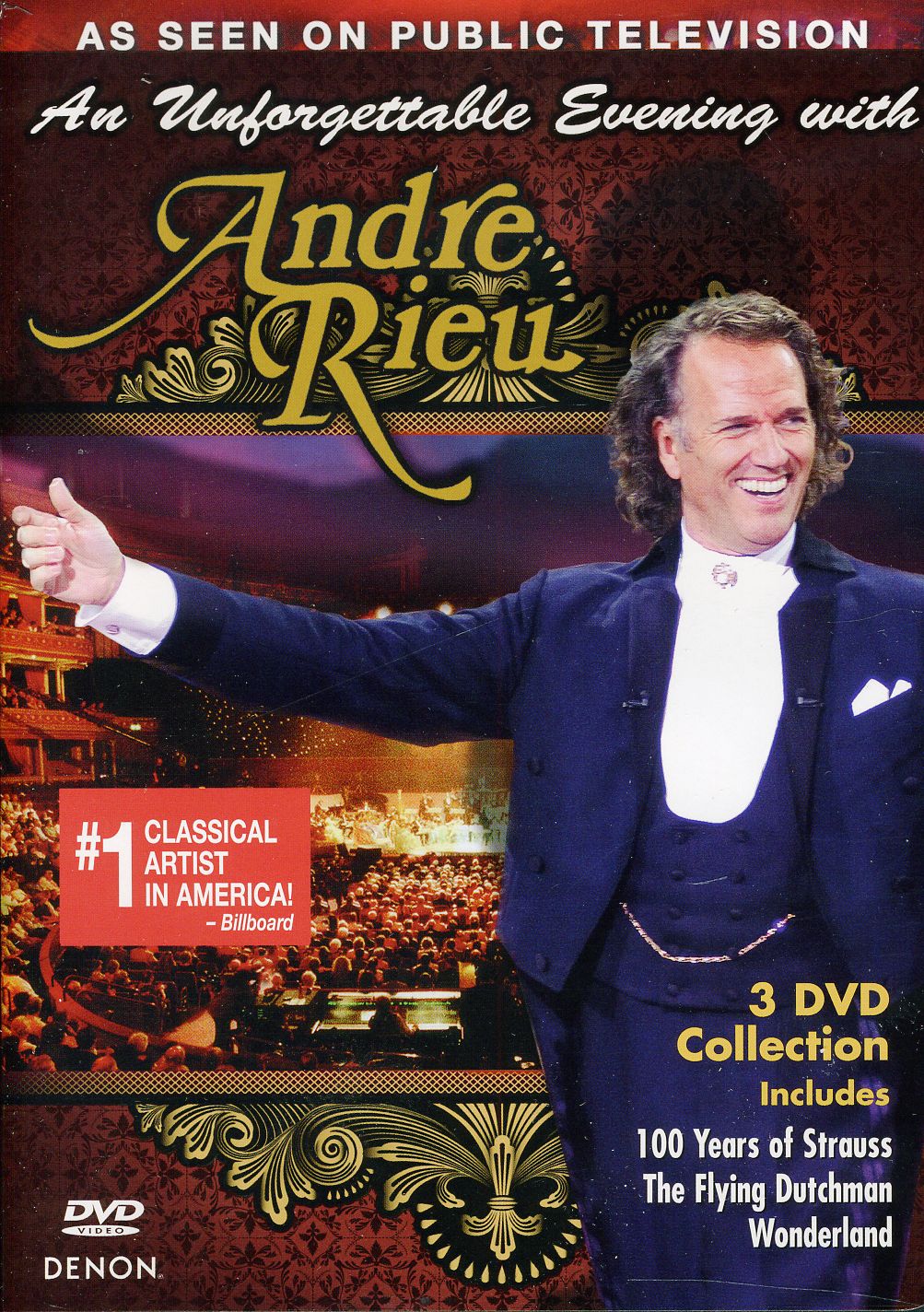 AN UNFORGETTABLE EVENING WITH ANDRE RIEU (3PC)-ANDRE RIEU