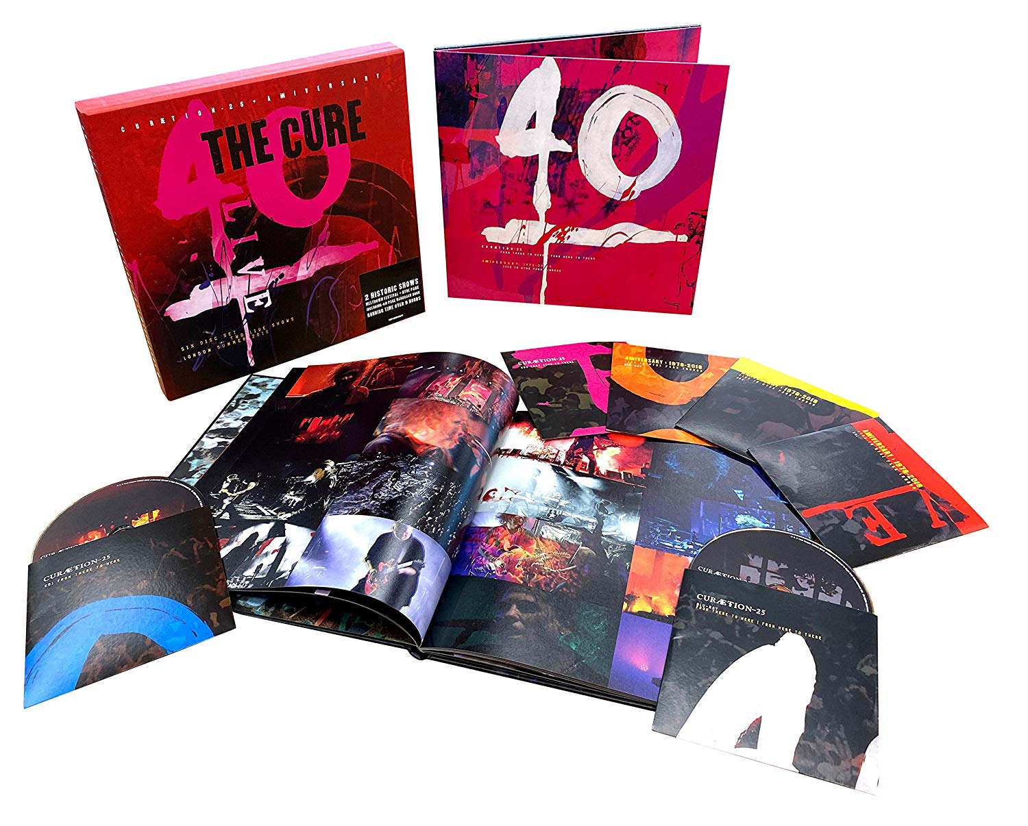 40 LIVE CURAETION 25 + ANNIVERSARY (6PC) (W / CD)-CURE
