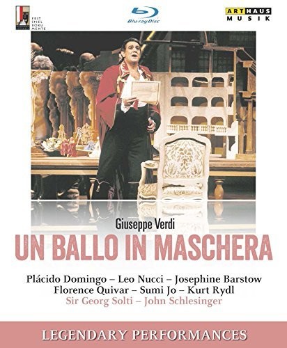 UN BALLO IN MASCHERA - SALZBURGER FESTSPIELE 1990-VERDI / DOMINGO / WIENER PHILHARMONIKER / SO