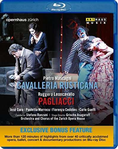 CAVALLERIA RUSTICANA - RUGGERO LEONCAVALLO: PAGLIA-MASCAGNI / LEONCAVALLO / FIORENZA CEDOLINS CHO