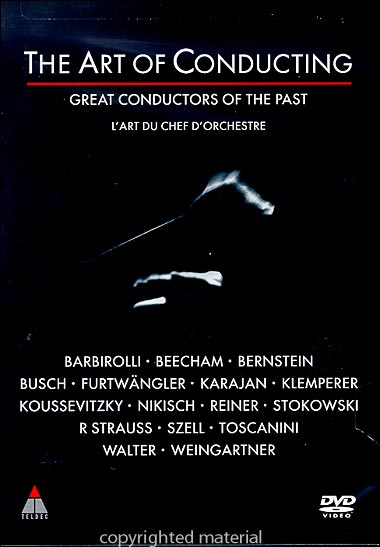 GREAT CONDUCTORS OF THE PAST (DVD)-ART OF CONDUCTING / VARIOS