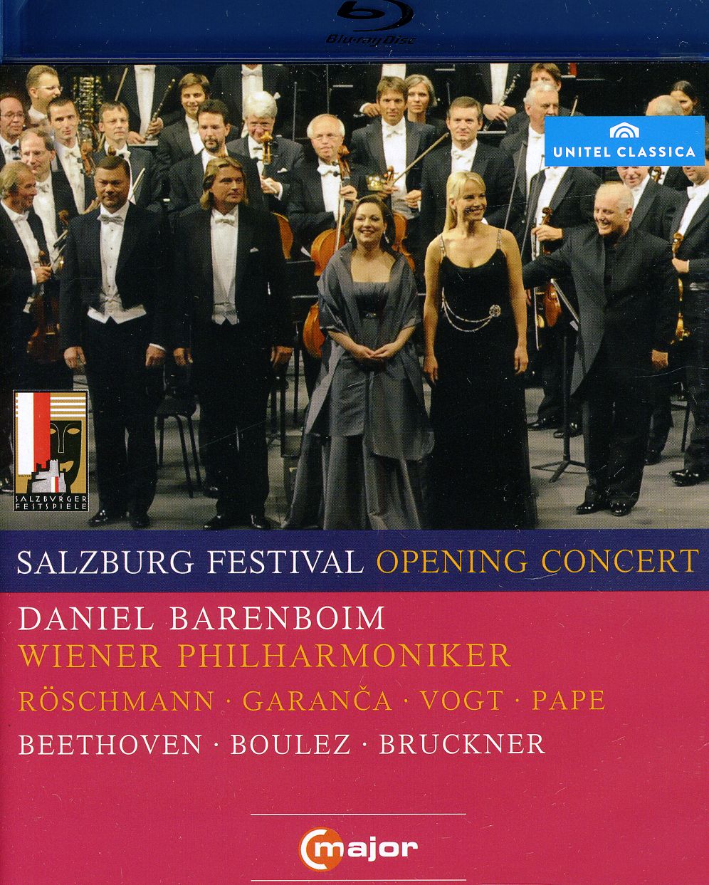 2010 SALZBURG FESTIVAL OPENING CONCERT-BEETHOVEN / BOULEZ / BRUCKNER