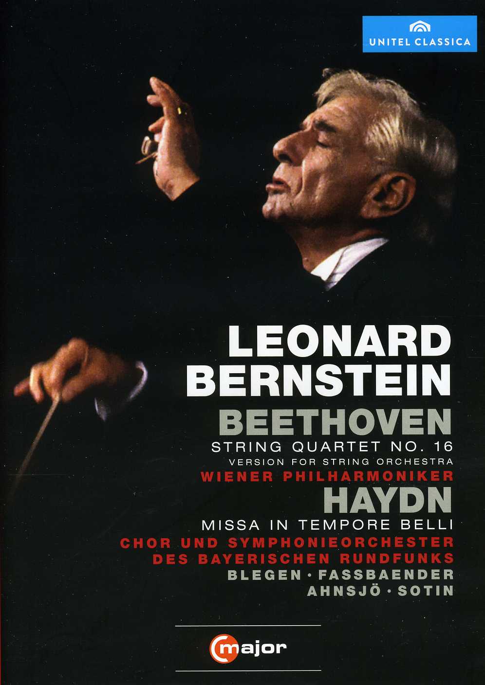 BEETHOVEN STRING QUARTET NO. 16 / MISSA IN TEM-BEETHOVEN / HAYDN / BERNSTEIN / BLEGEN