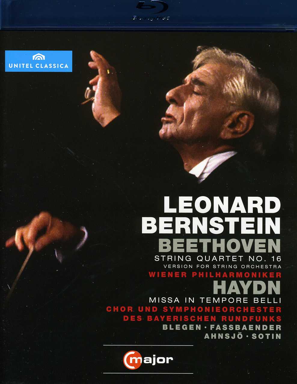 BEETHOVEN STRING QUARTET NO. 16 / MISSA IN TEM-BEETHOVEN / HAYDN / BERNSTEIN / BLEGEN