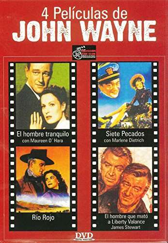 4 PELICULAS DE JOHN WAYNE-4 PELICULAS DE JOHN WAYNE