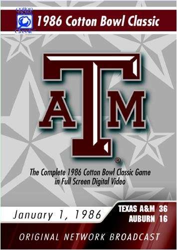 1986 COTTON BOWL: TEXAS A&M CLASSICS-1986 COTTON BOWL: TEXAS A&M CLASSICS