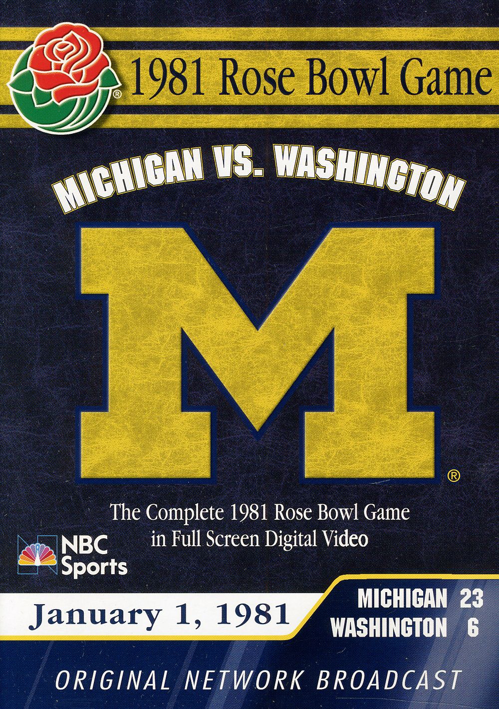 1981 ROSE BOWL GAME-1981 ROSE BOWL GAME