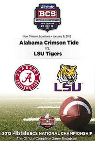 2012 ALLSTATE BCS NATIONAL CHAMPIONSHIP GAME-2012 ALLSTATE BCS NATIONAL CHAMPIONSHIP GAME