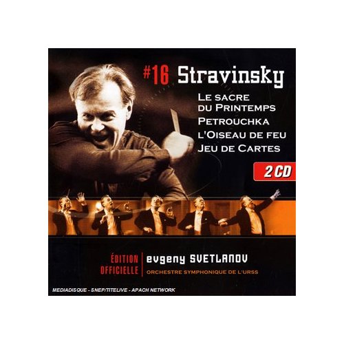 SACRE DU PRINTEMPS / PETROUCHKA (FRA)-STRAVINSKY / USSR SYMPHONY ORCHESTRA / SVETLANOV