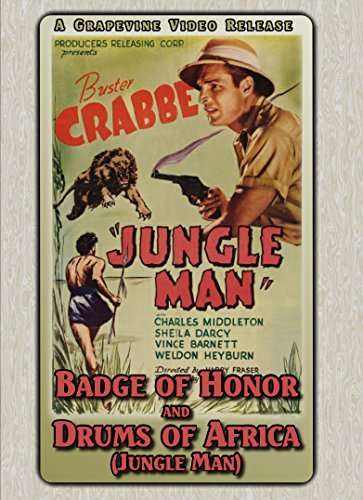 BADGE OF HONOR (1934) / JUNGLE MAN (1941)-BADGE OF HONOR (1934) / JUNGLE MAN (1941)