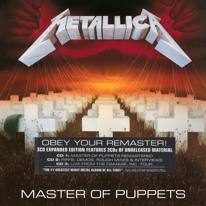 MASTER OF PUPPETS (EXP) (RMST)-METALLICA