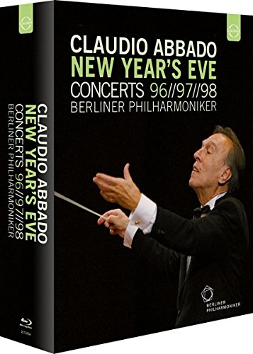 CLAUDIO ABBADO NEW YEARS EVE CONCERTS BOX (3PC)-BRAHMS / RAVEL / BERLIOZ / BIZET / 