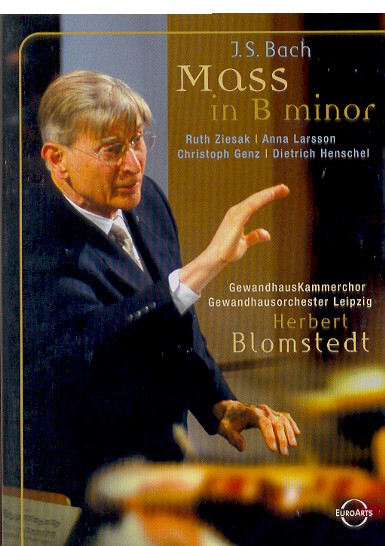 MASS IN B MINOR-BACH / ZIESAK / LARSSON / GENZ / B