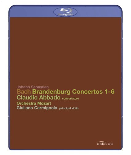 BRANDENBURG CONCERTOS 1-6 / (AC3 WS)-J.S. BACH / ABBADO / CARMIGNOLA / ORCH
