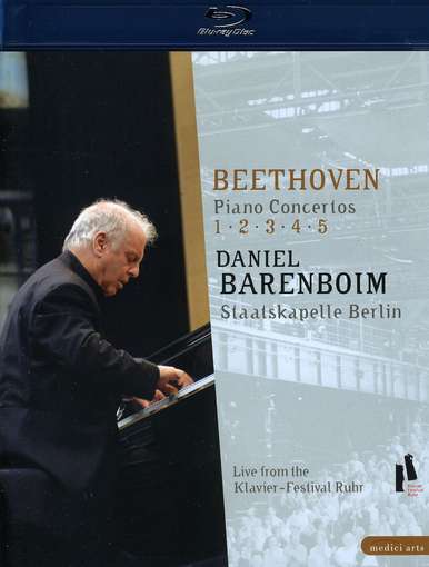 PIANO CONCERTOS 1-5-BEETHOVEN / SKB / BARENBOIM