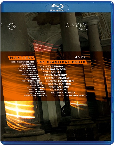 MASTERS OF CLASSICAL MUSIC-BACH / ABBADO / BARENBOIM / BOULEZ