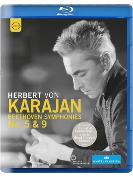 SYMPHONIES NOS. 5 & 9-BEETHOVEN / HERBERT VON KARAJAN