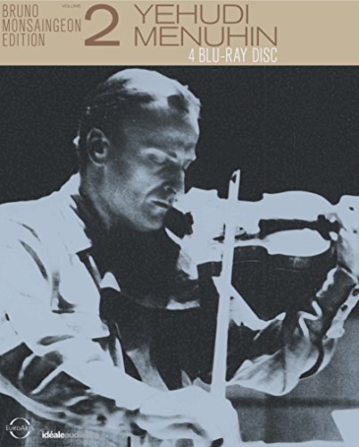 BRUNO MONSAINGEON EDITION 2-YEHUDI MENUHIN (4PC)-BACH / BARTOK / MOZART / BEETHOVEN / 