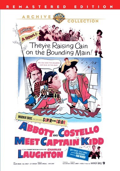 ABBOTT & COSTELLO MEET CAPTAIN KIDD-ABBOTT / COSTELLO / LAUGHTON