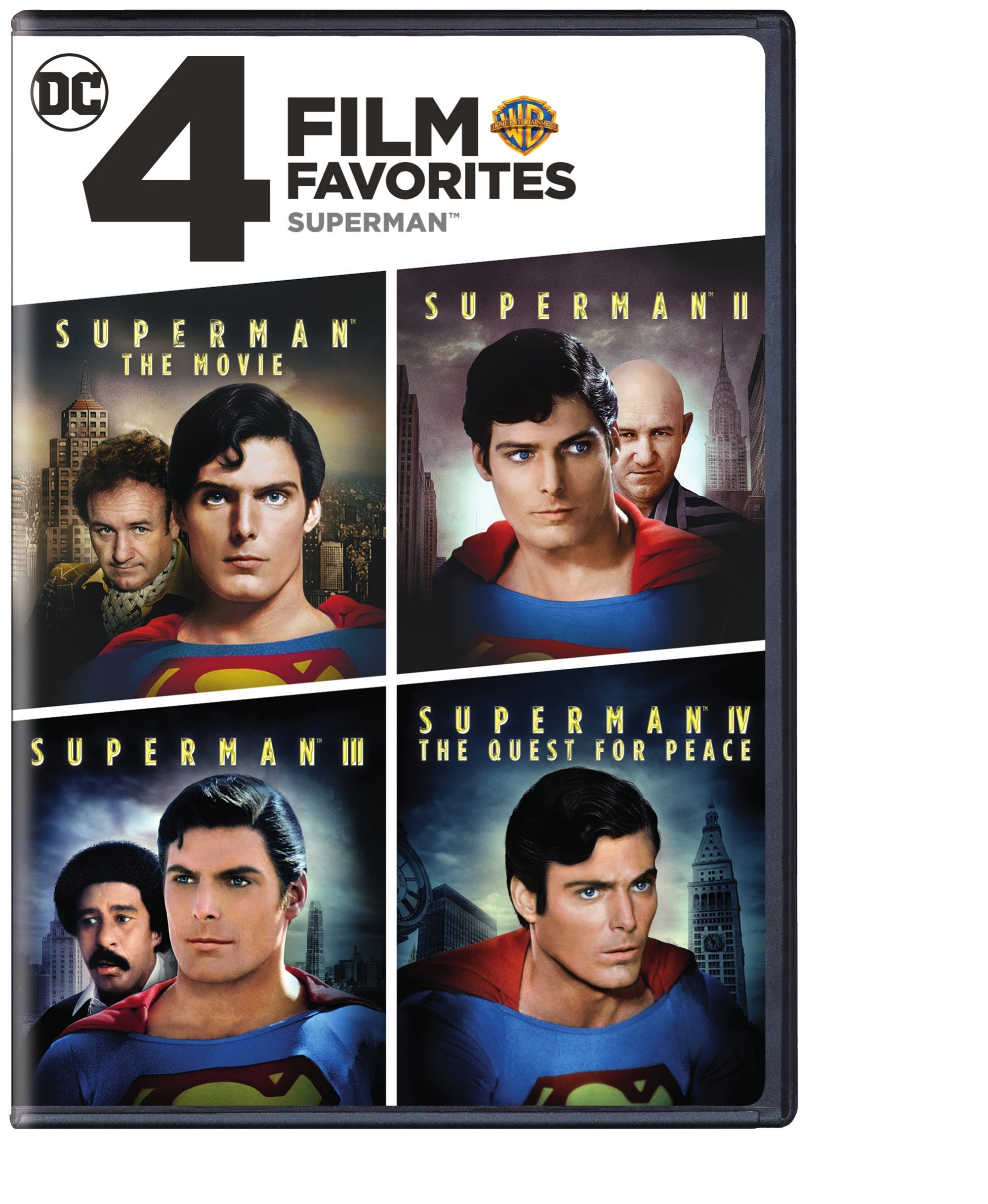 4 FILM FAVORITES: SUPERMAN (2PC) / (WS)-4 FILM FAVORITES: SUPERMAN (2PC) / (WS)
