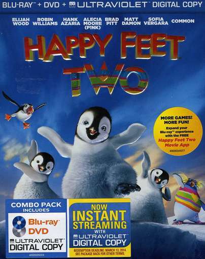 HAPPY FEET TWO (3PC) (W / DVD) / (UVDC DIG-HAPPY FEET TWO (3PC) (W / DVD) / (UVDC DIG
