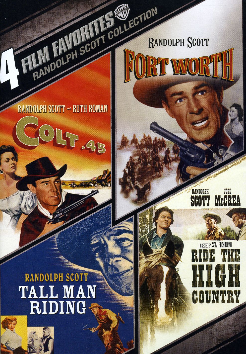 4 FILM FAVORITES: RANDOLPH SCOTT WESTERNS (2PC)-4 FILM FAVORITES: RANDOLPH SCOTT WESTERNS (2PC)