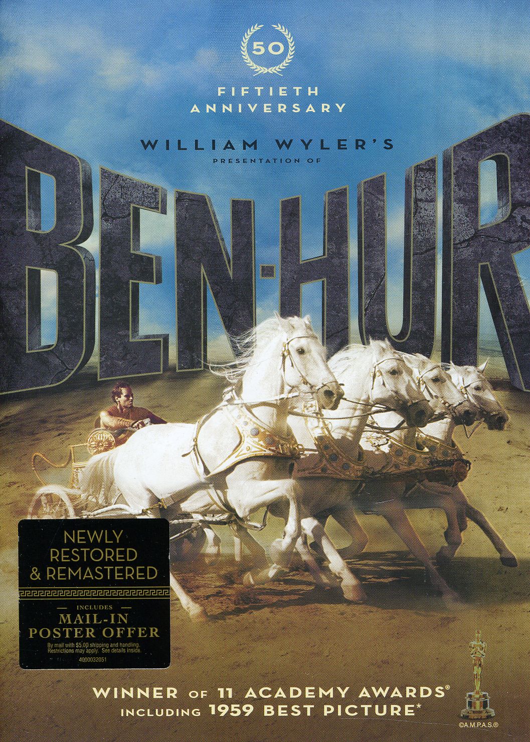 BEN-HUR (1959) (2PC) / (ANIV RMST RSTR DOL OCRD)-BEN-HUR (1959) (2PC) / (ANIV RMST RSTR DOL OCRD)
