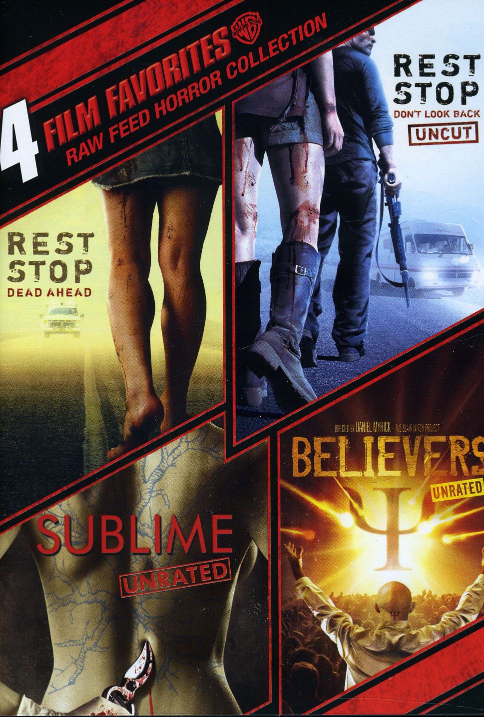 4 FILM FAVORITES: RAW FEED HORROR / (WS)-4 FILM FAVORITES: RAW FEED HORROR / (WS)