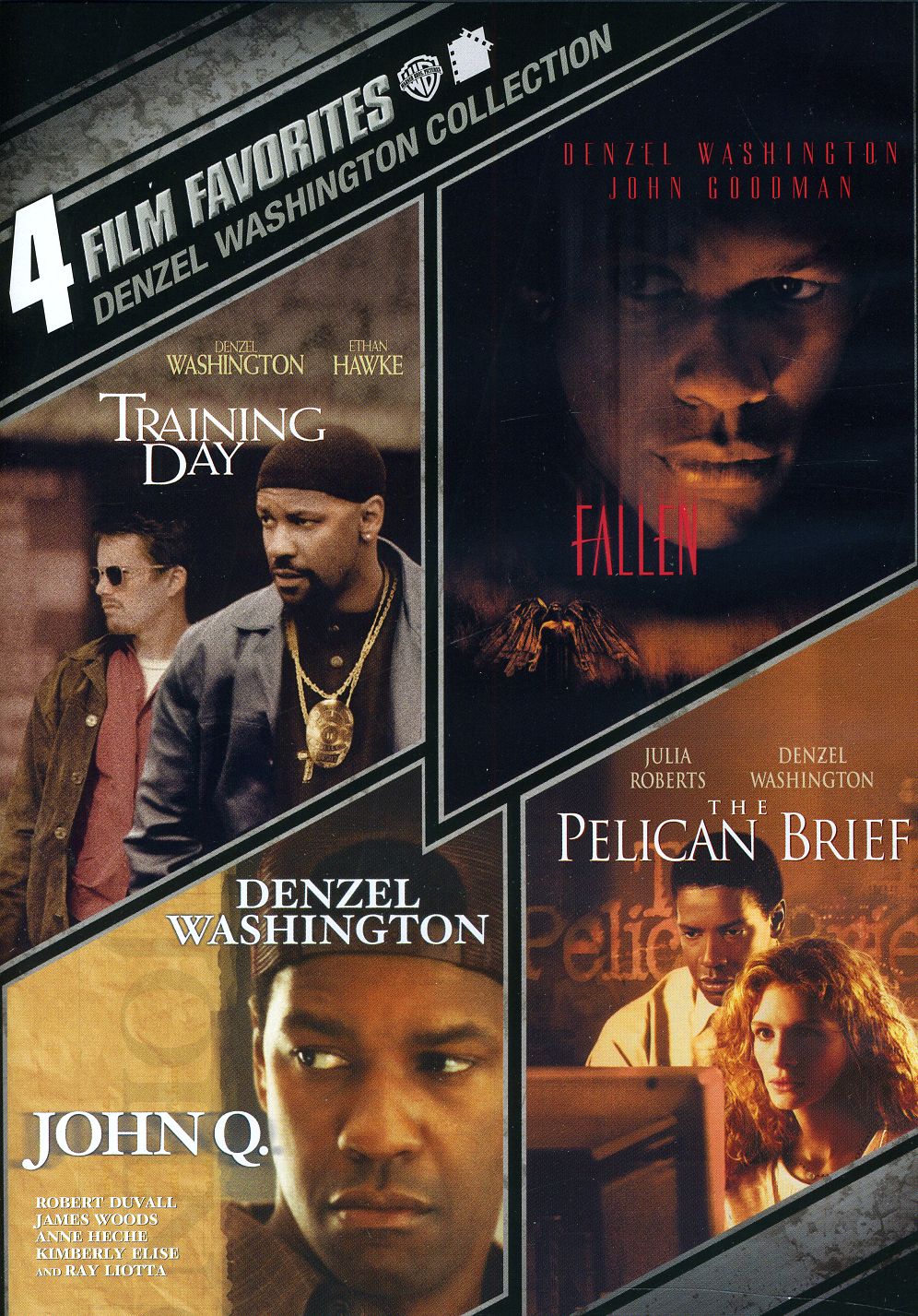 DENZEL WASHINGTON-4 FILM FAVORITES