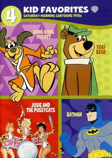 4 KID FAVORITES: SATURDAY MORNING CARTOONS - 1970S-4 KID FAVORITES: SATURDAY MORNING CARTOONS - 1970S