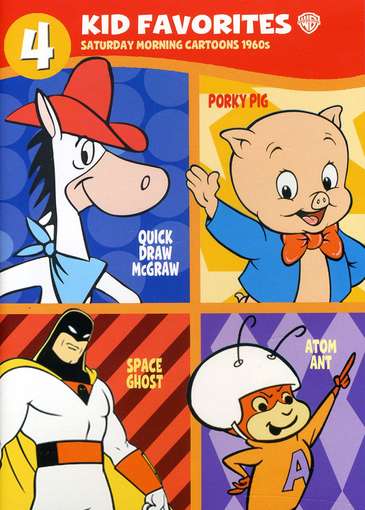 4 KID FAVORITES: SATURDAY MORNING CARTOONS - 1960S-4 KID FAVORITES: SATURDAY MORNING CARTOONS - 1960S