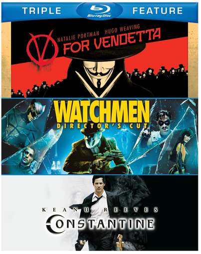 V FOR VENDETTA & WATCHMEN & CONSTANTINE (4PC)-V FOR VENDETTA & WATCHMEN & CONSTANTINE (4PC)