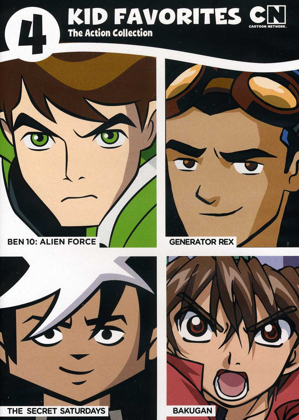 4 KID FAVORITES: CARTOON NETWORK THE ACTION COLL-4 KID FAVORITES: CARTOON NETWORK THE ACTION COLL