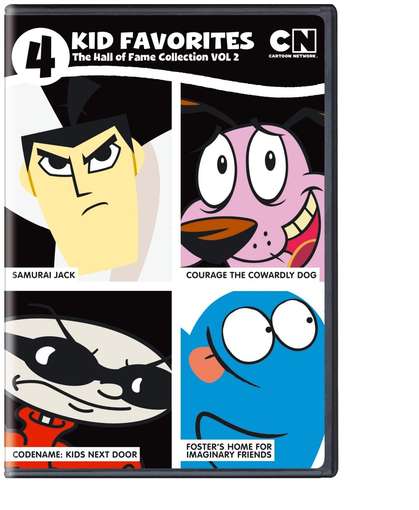 4 KID FAVORITES CARTOON NETWORK HALL OF FAME 2-4 KID FAVORITES CARTOON NETWORK HALL OF FAME 2