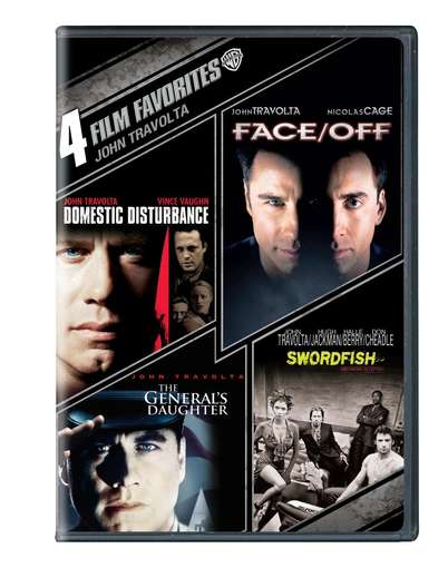 4 FILM FAVORITES: JOHN TRAVOLTA (4PC) / (BOX)-4 FILM FAVORITES: JOHN TRAVOLTA (4PC) / (BOX)