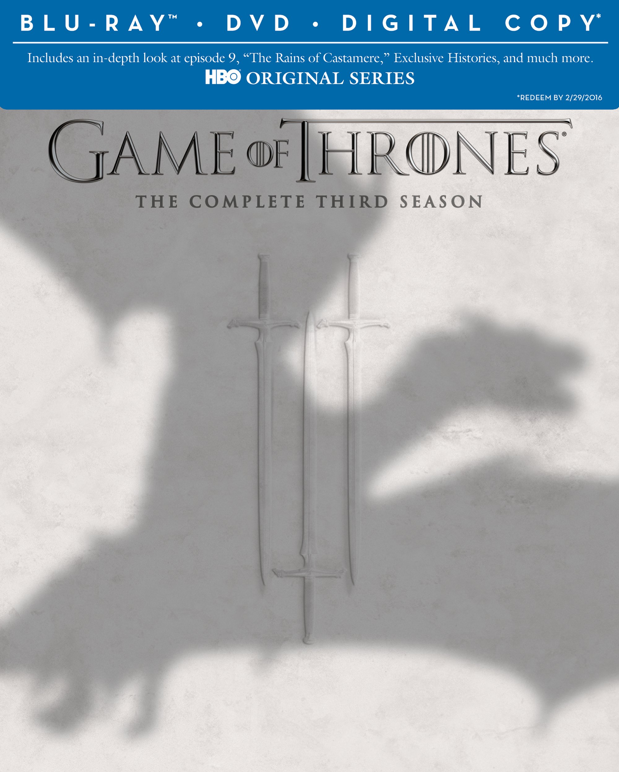 GAME OF THRONES: COMPLETE THIRD SEASON (7PC)-GAME OF THRONES: COMPLETE THIRD SEASON (7PC)
