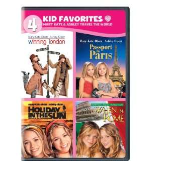 4 KID FAVORITES: MARY-KATE & ASHLEY TRAVEL WORLD-4 KID FAVORITES: MARY-KATE & ASHLEY TRAVEL WORLD