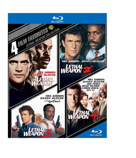 4 FILM FAVORITES: LETHAL WEAPON (4PC) / (BOX AC3-4 FILM FAVORITES: LETHAL WEAPON (4PC) / (BOX AC3
