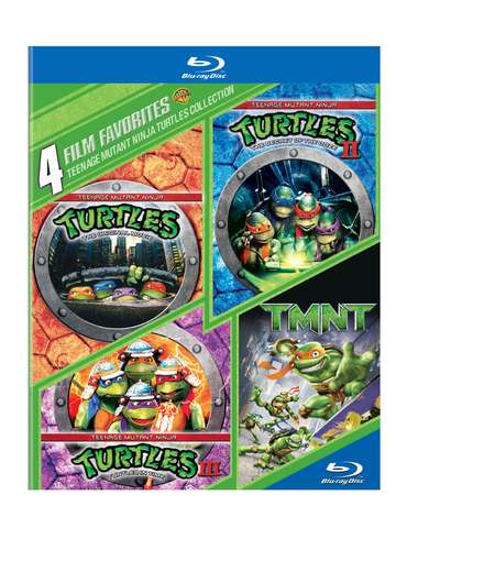4 FILM FAVORITES: TEENAGE MUTANT NINJA (4PC)-4 FILM FAVORITES: TEENAGE MUTANT NINJA (4PC)