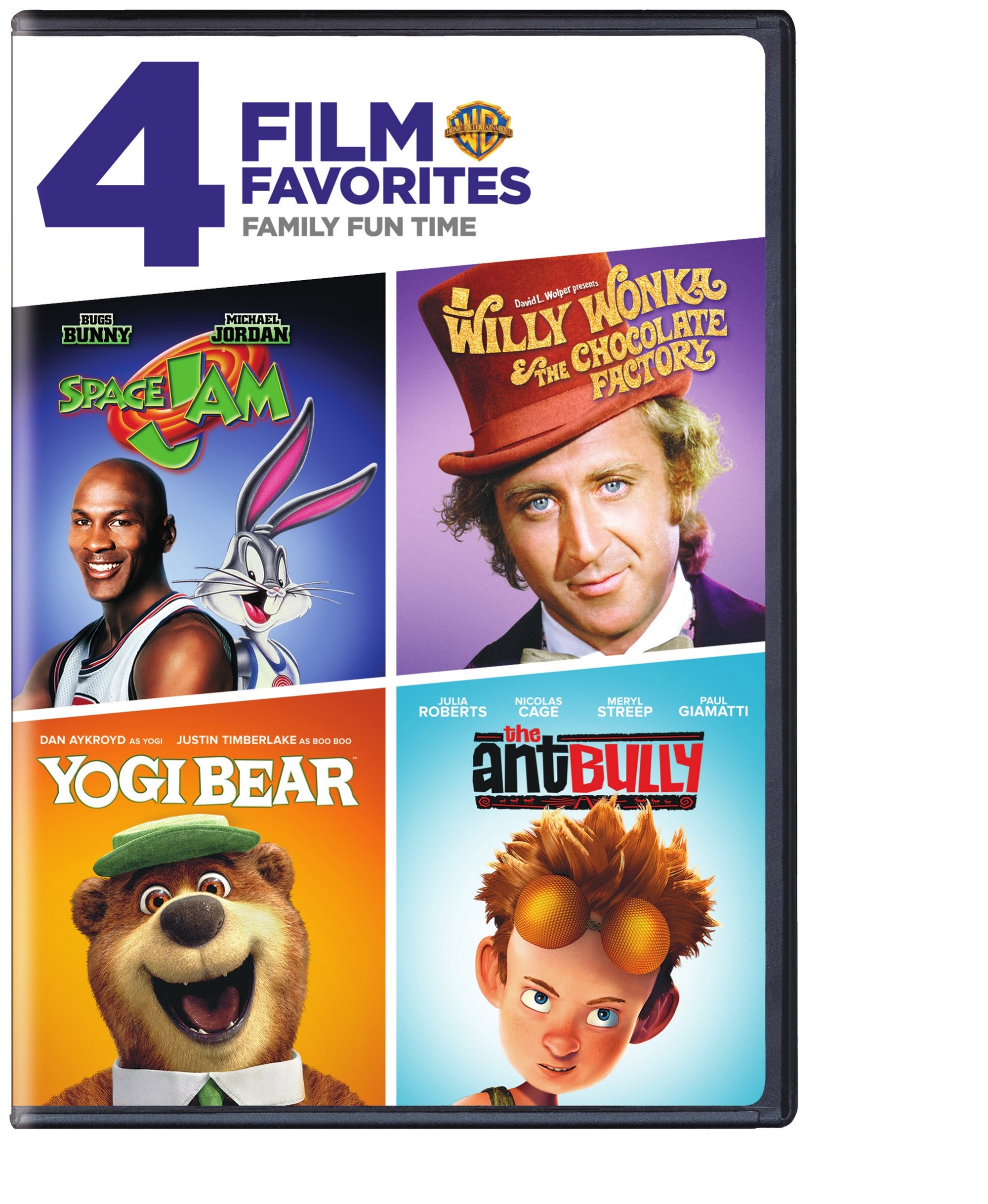 4 FILM FAVORITES: FAMILY FILM FUN TIME (4PC)-4 FILM FAVORITES: FAMILY FILM FUN TIME (4PC)