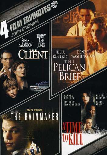 4 FILM FAVORITES: JOHN GRISHAM (4PC) / (BOX)-4 FILM FAVORITES: JOHN GRISHAM (4PC) / (BOX)